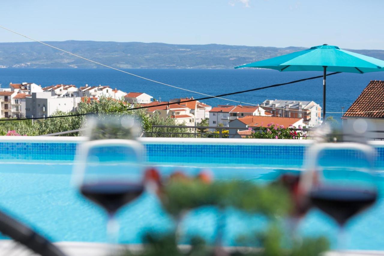 Apartments Lidija - Sea View Apartment With Exclusive Right Of Using Hot Tub Or Split Level Apartment With Exclusive Right Of Using Pool 珀德垂那 外观 照片