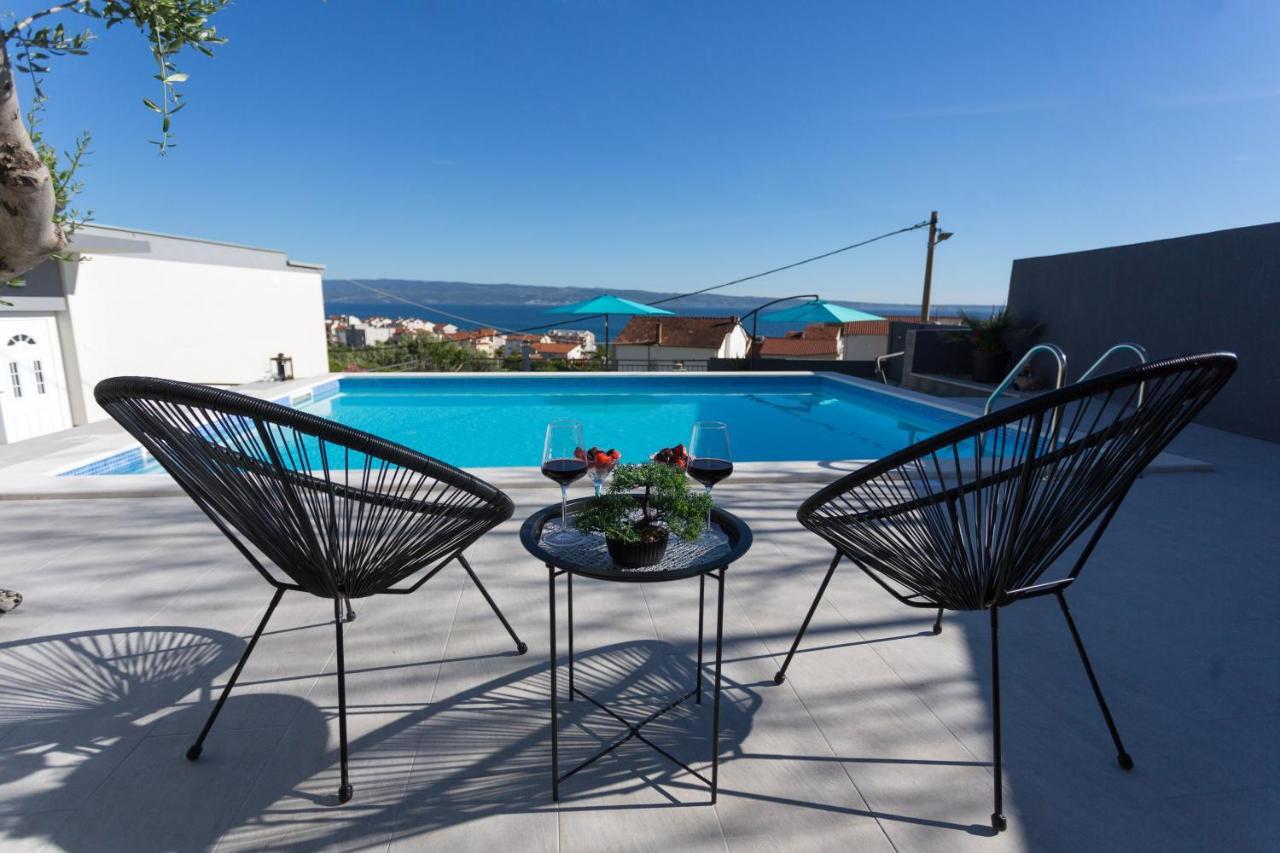 Apartments Lidija - Sea View Apartment With Exclusive Right Of Using Hot Tub Or Split Level Apartment With Exclusive Right Of Using Pool 珀德垂那 外观 照片